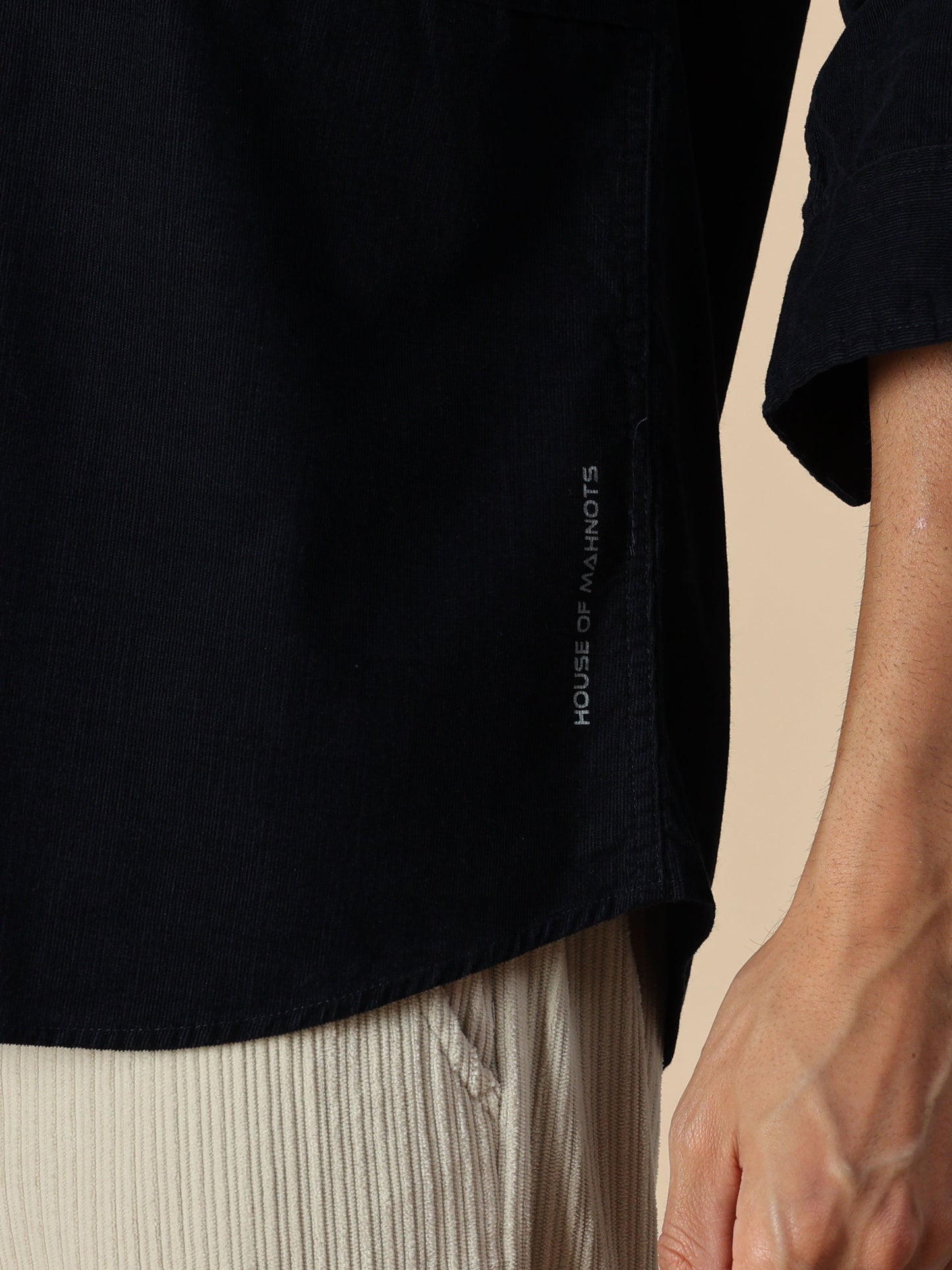 Cordoba Navy Corduroy Shirt