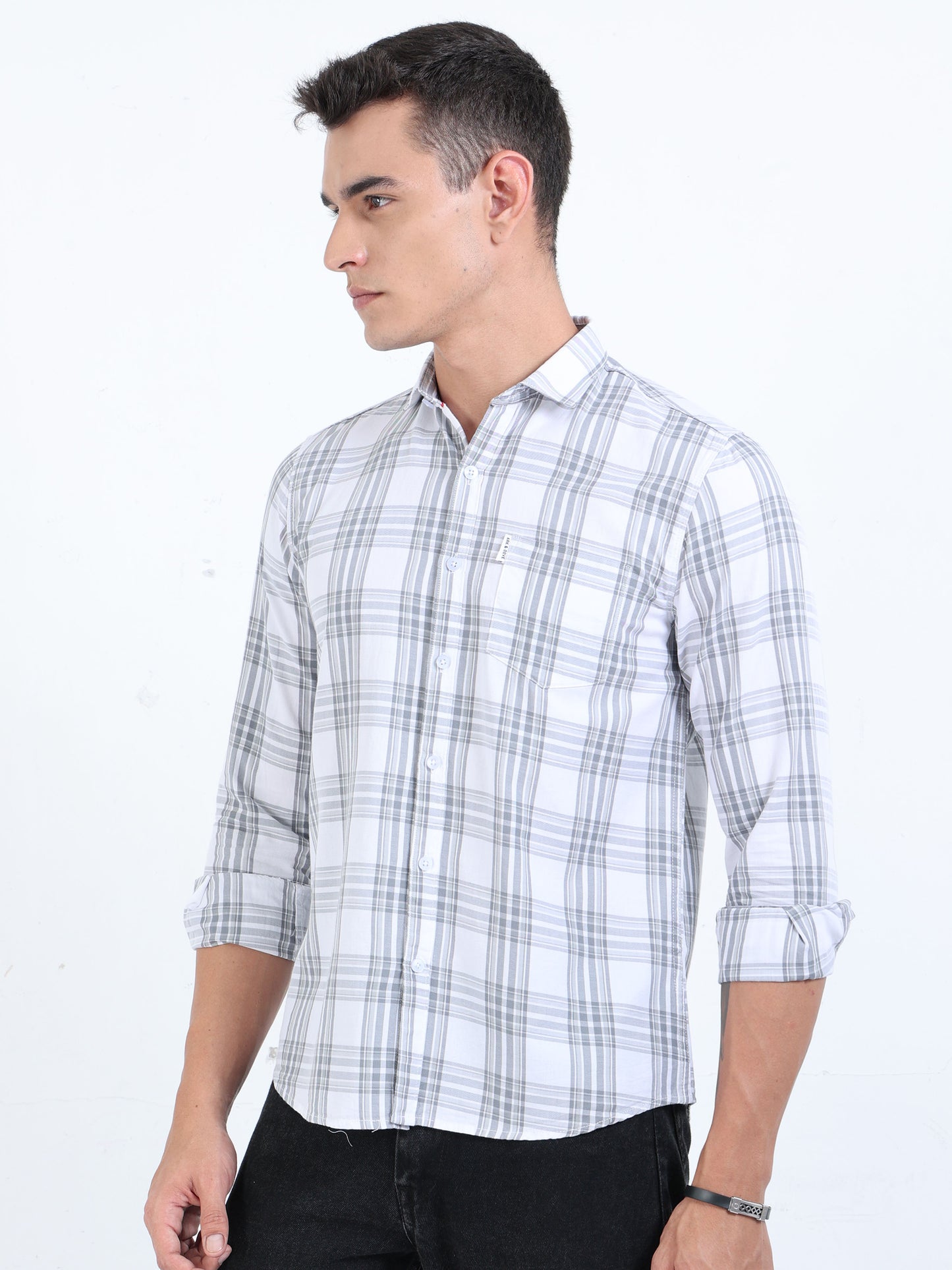 Kobe Snow Drift Blue Check Shirt