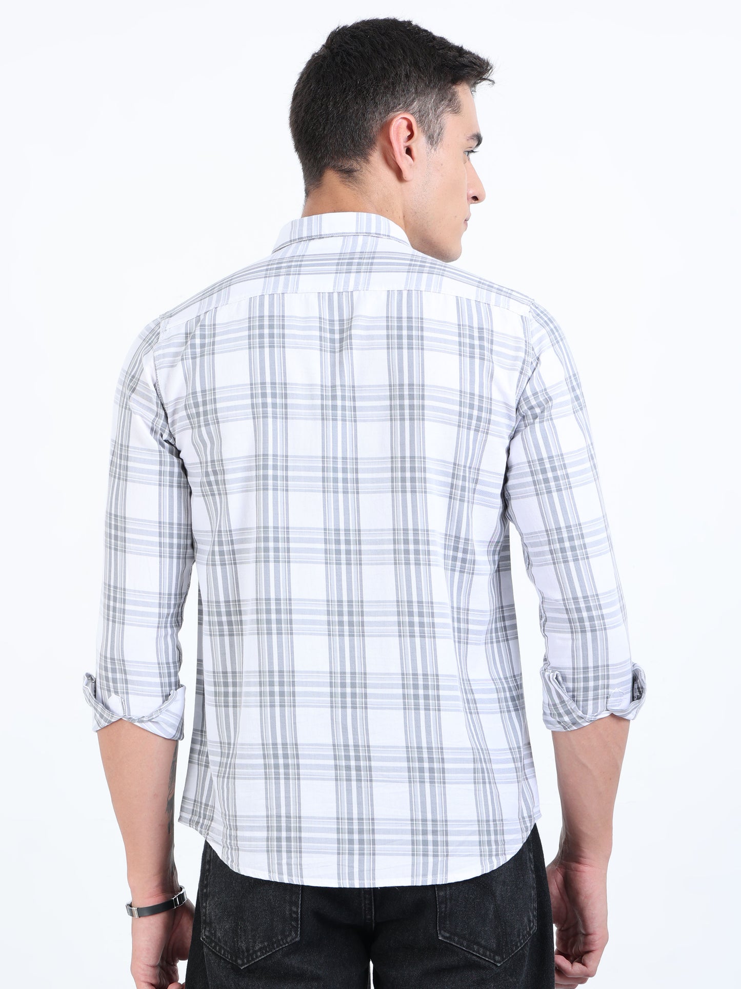 Kobe Snow Drift Blue Check Shirt