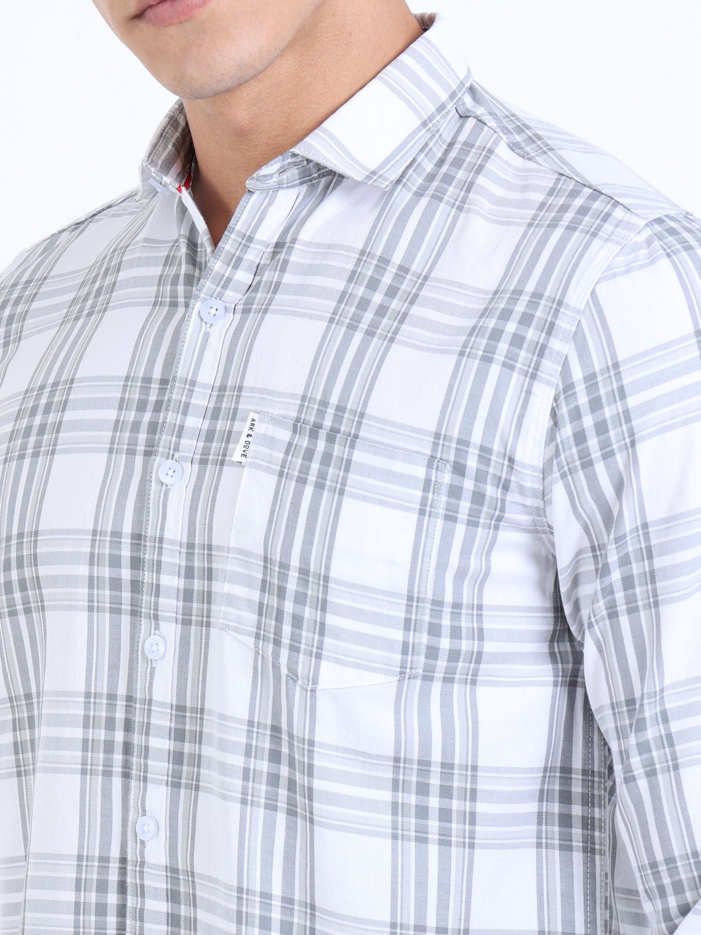 Kobe Snow Drift Blue Check Shirt