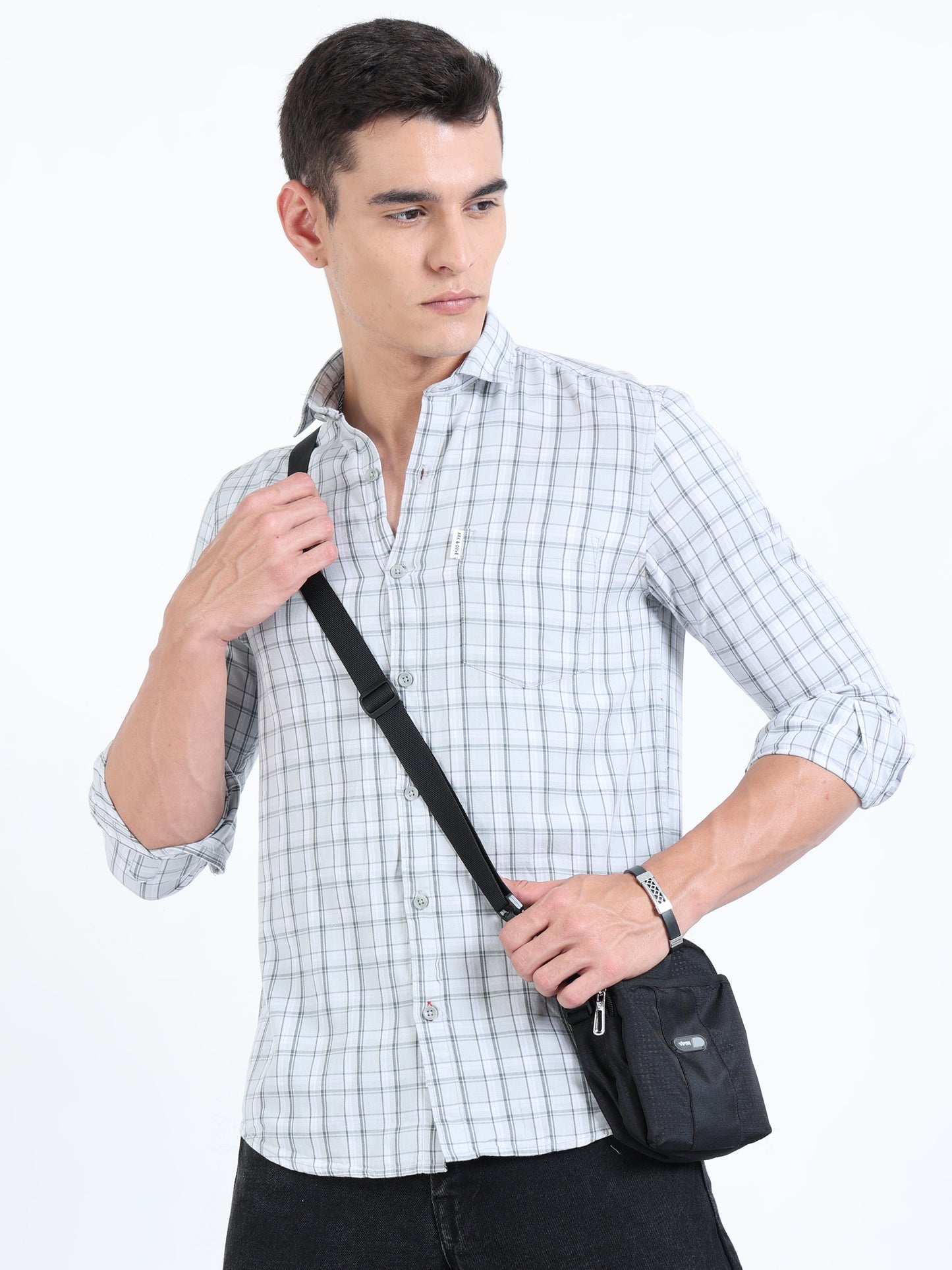 Kobe Titan Blue Check Shirt