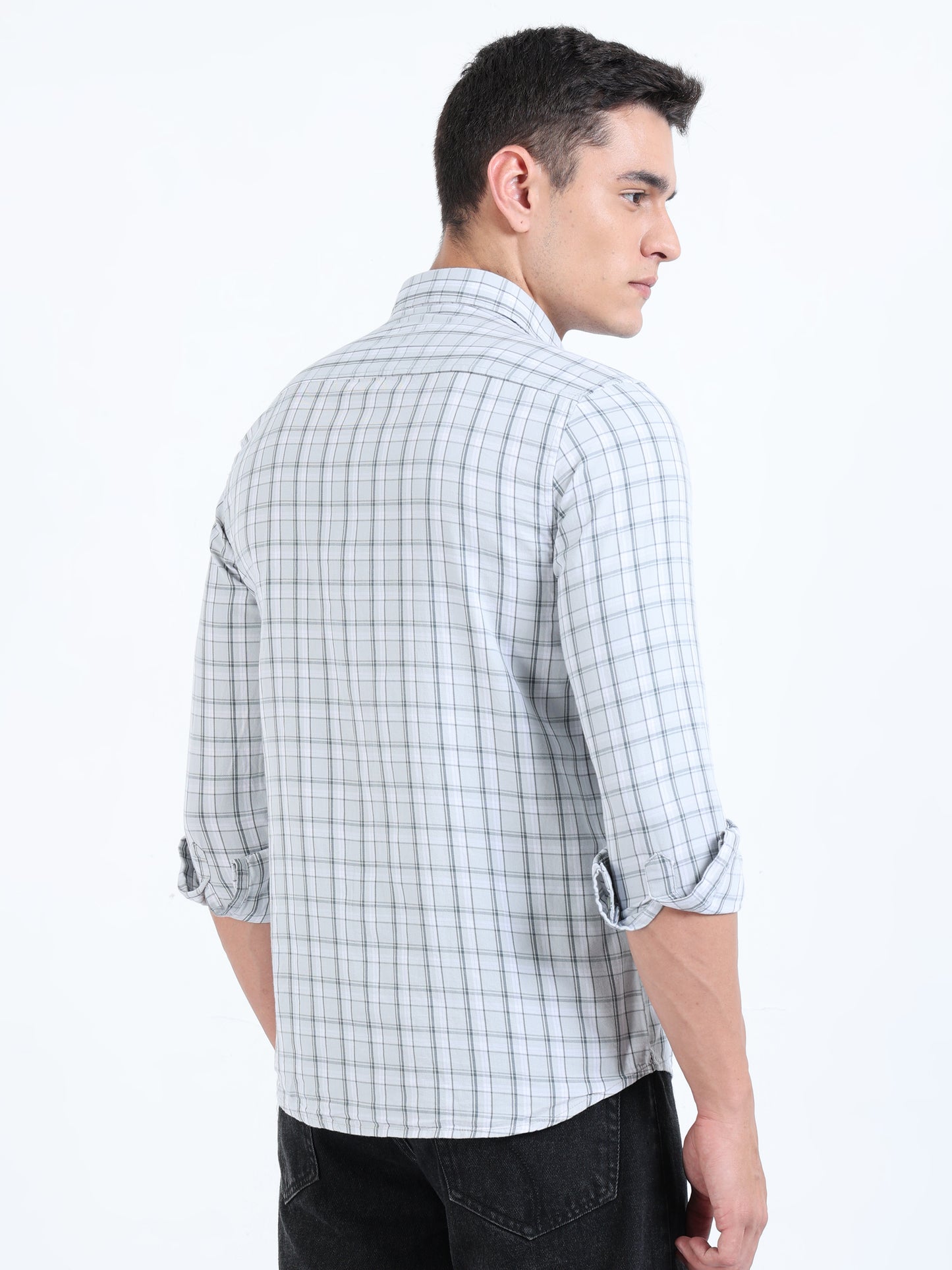 Kobe Titan Blue Check Shirt