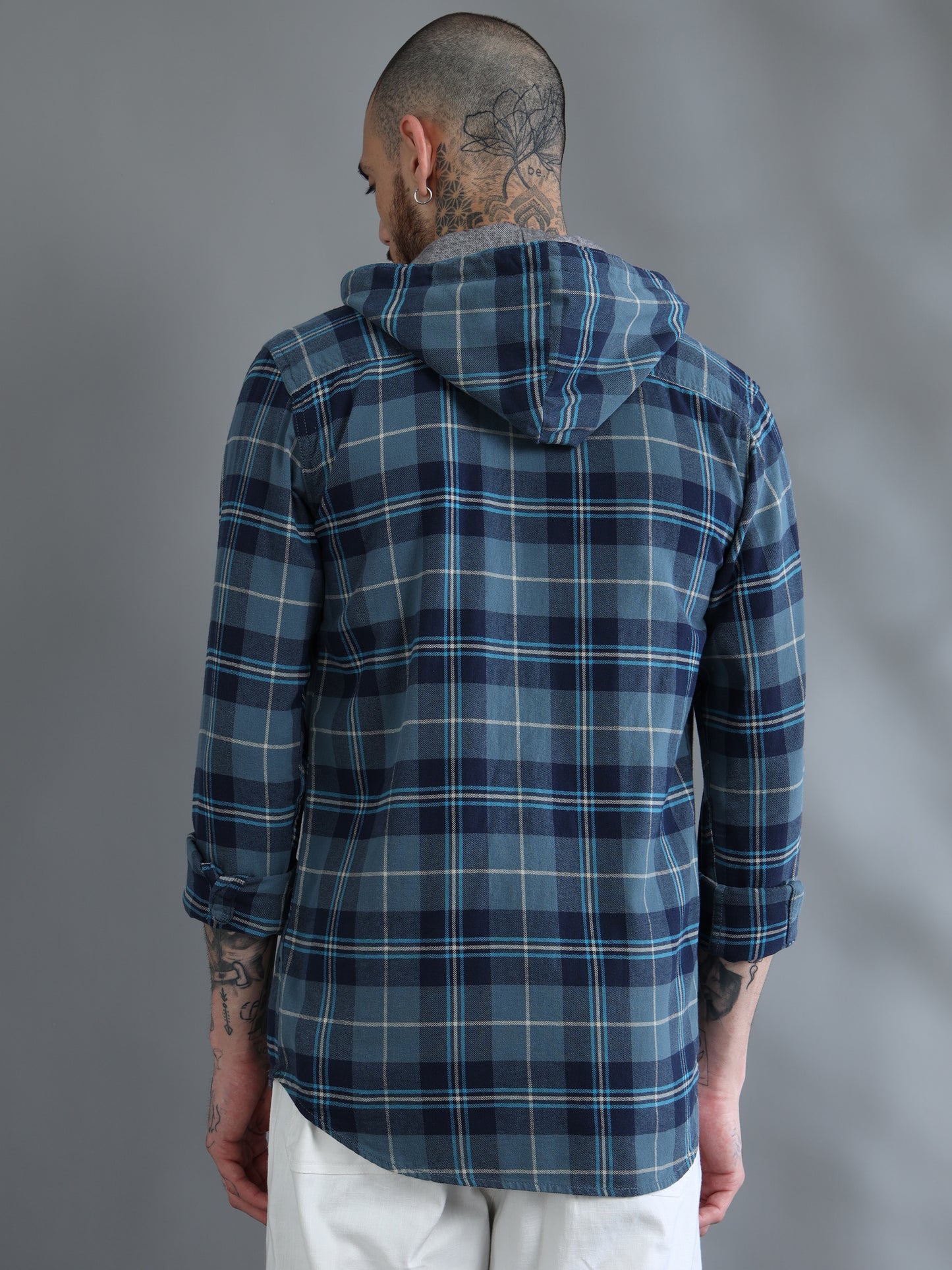 Freetown Blue and Navy Check Shirt