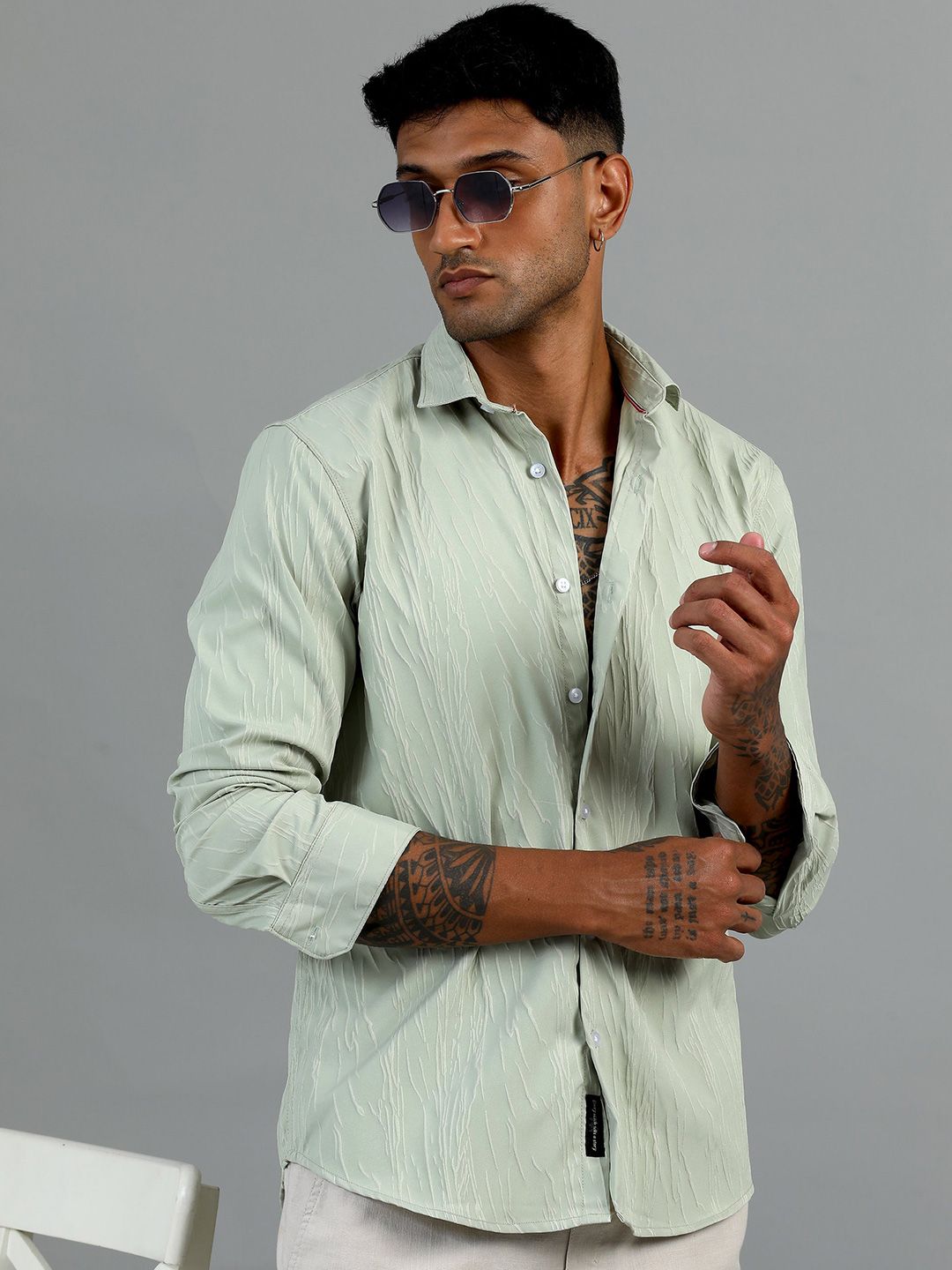 Hull Light Green Shirt