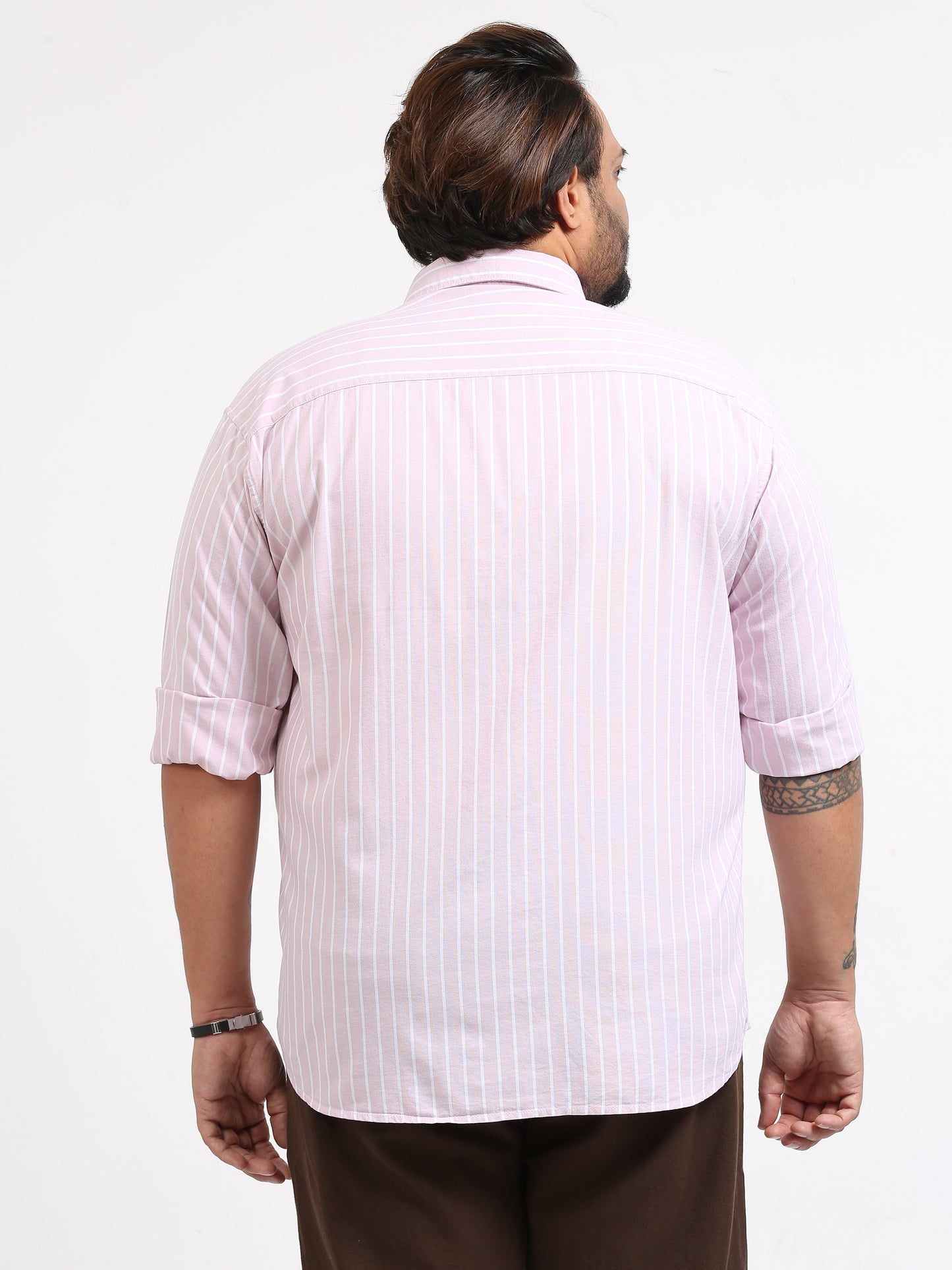 Gandia Pink stripe shirt