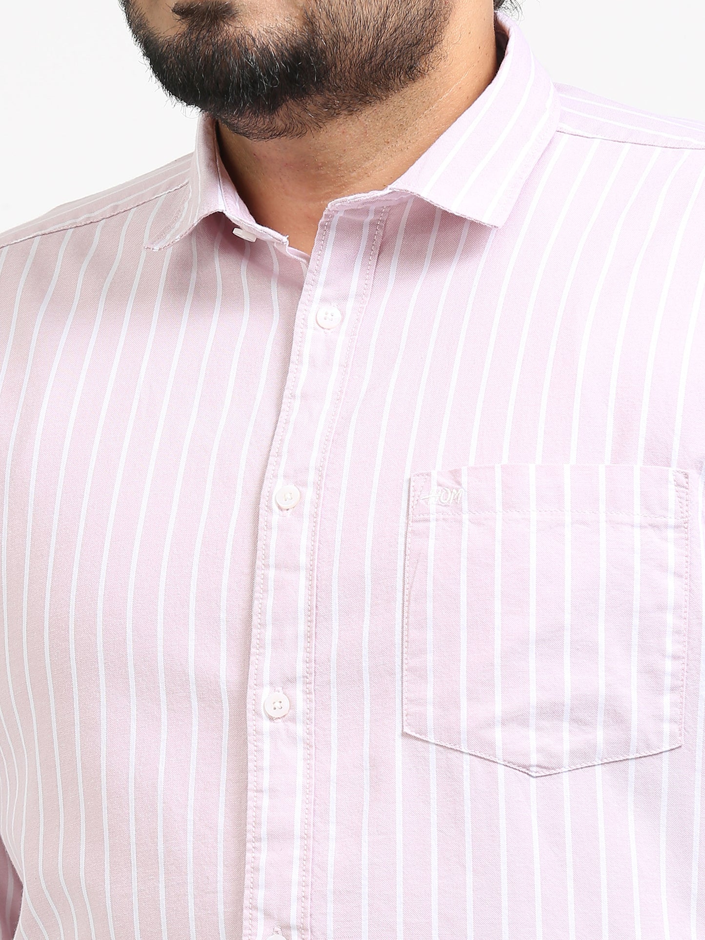 Gandia Pink stripe shirt