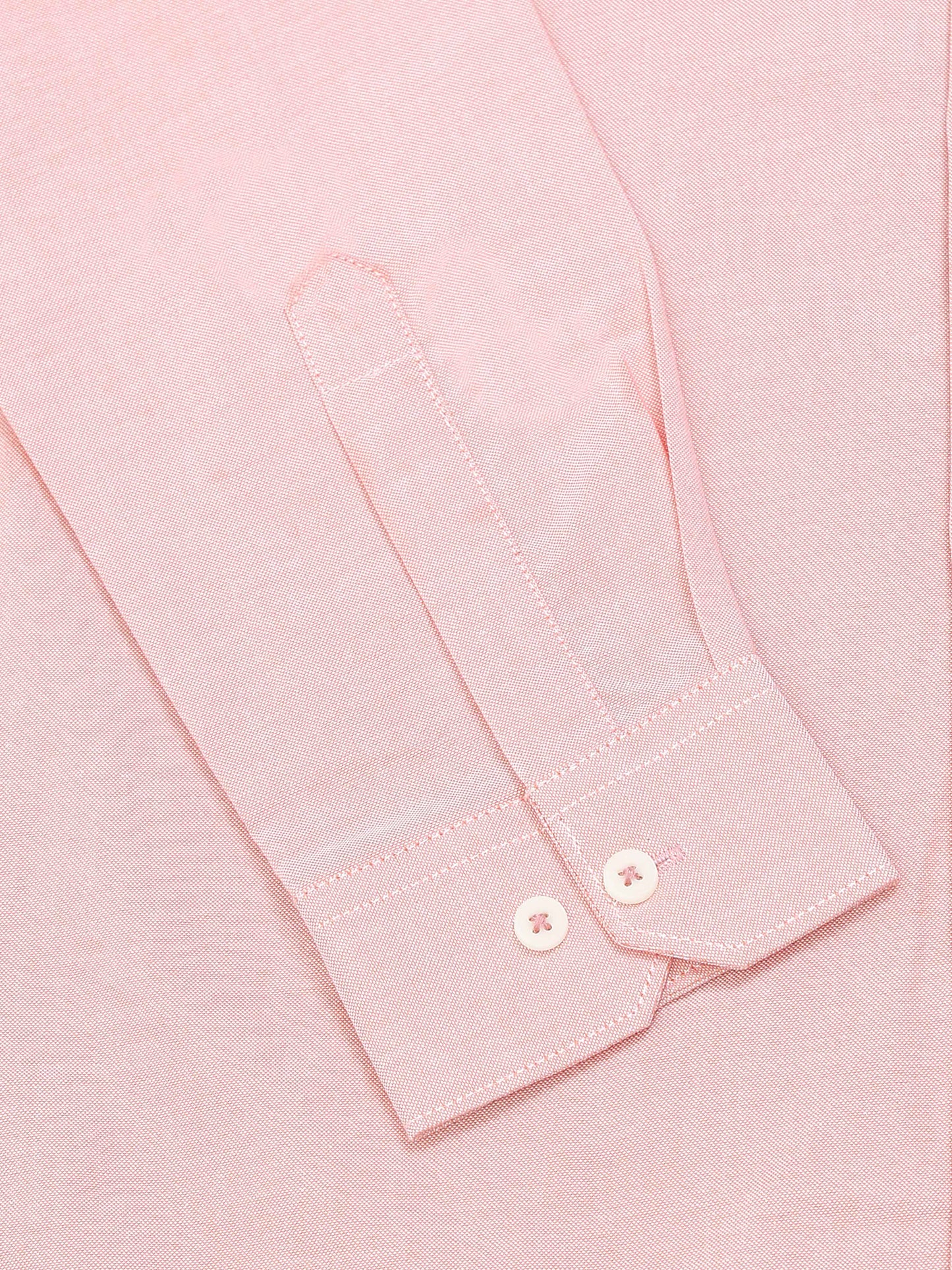 France Oyster Pink Statement Solid Shirt