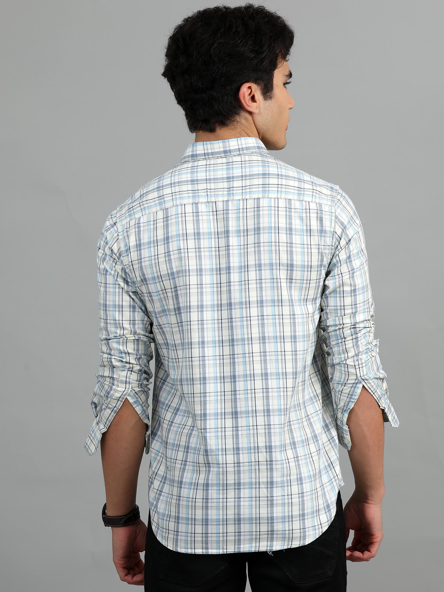 Darwin Snow drift Timeless Check shirt