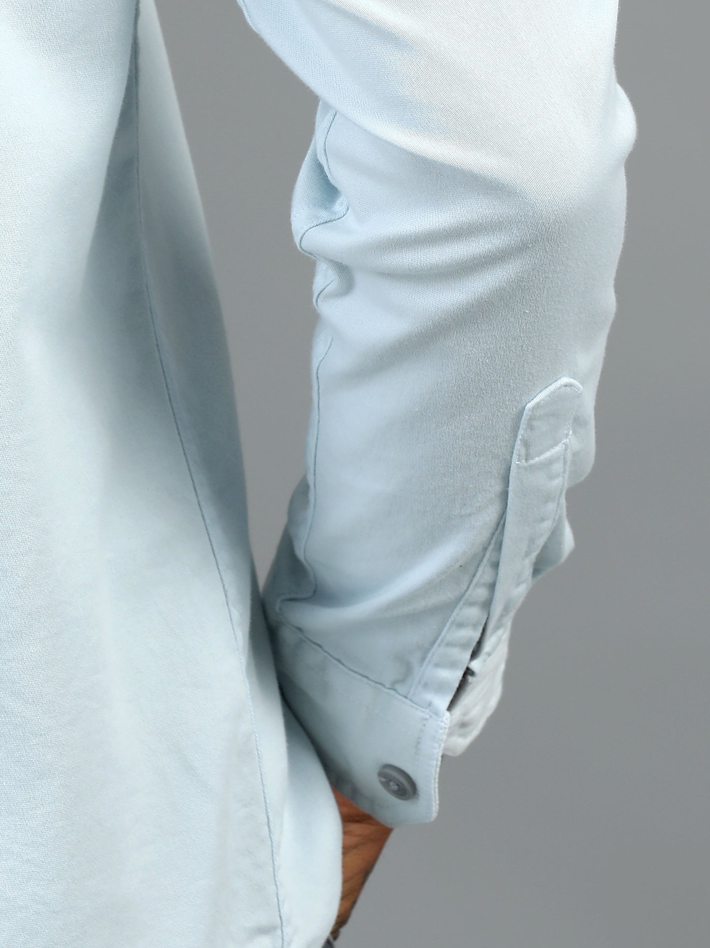 Greece Double Pocket White Shirt