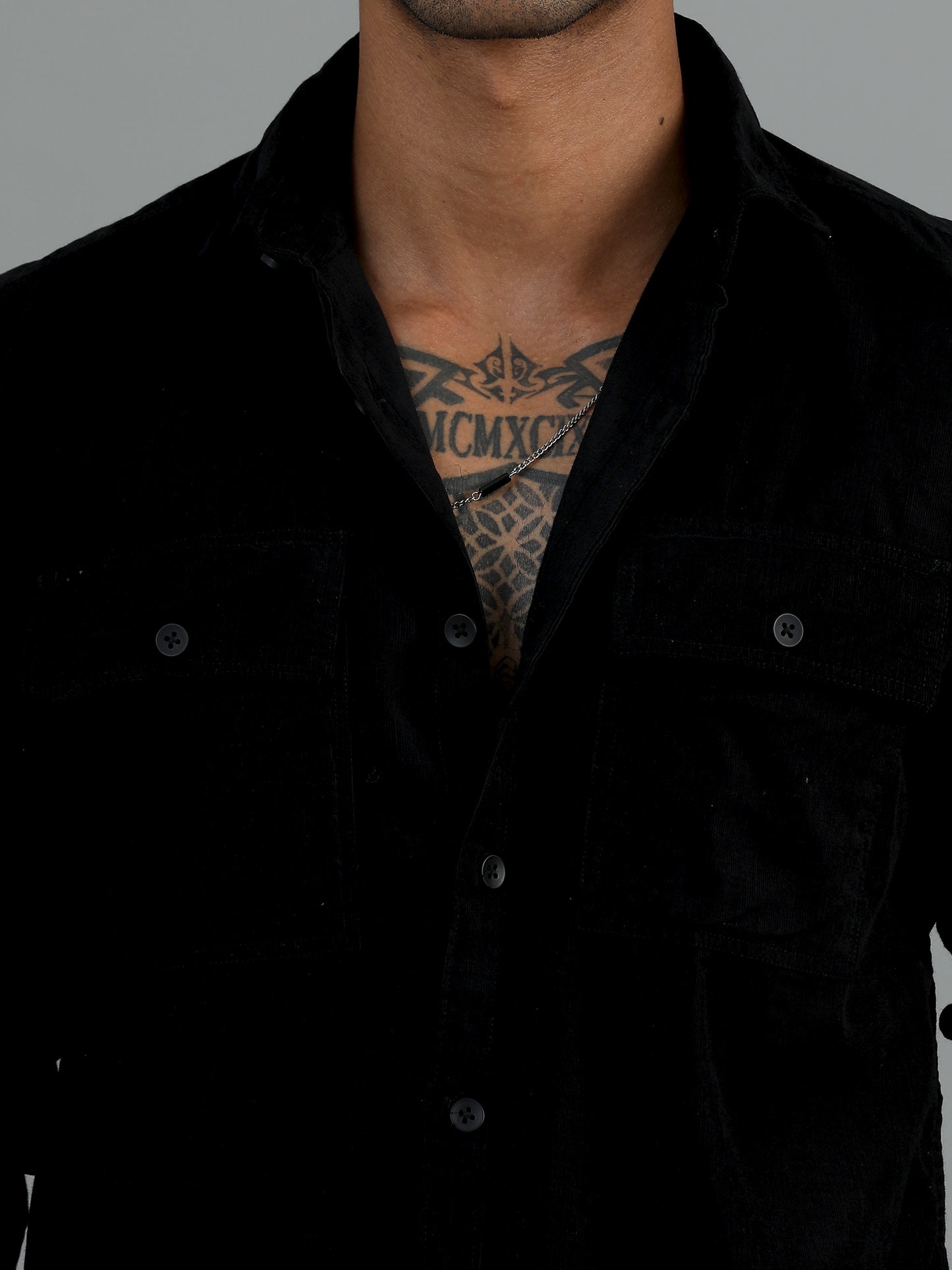 Vancouver Premium Cotton Corduroy Double Pocket Shirt