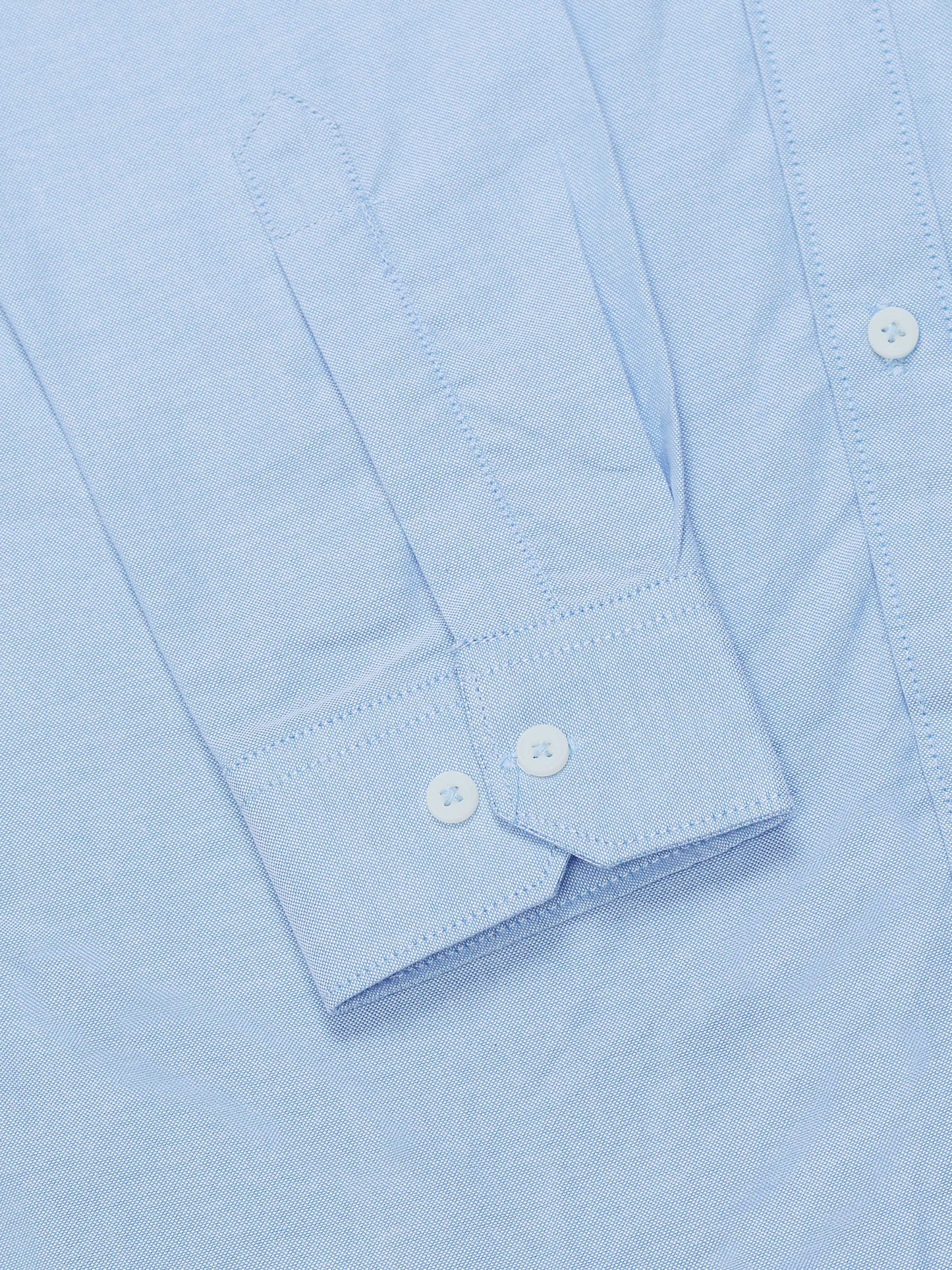 France Tropical blue Statement Solid Shirt