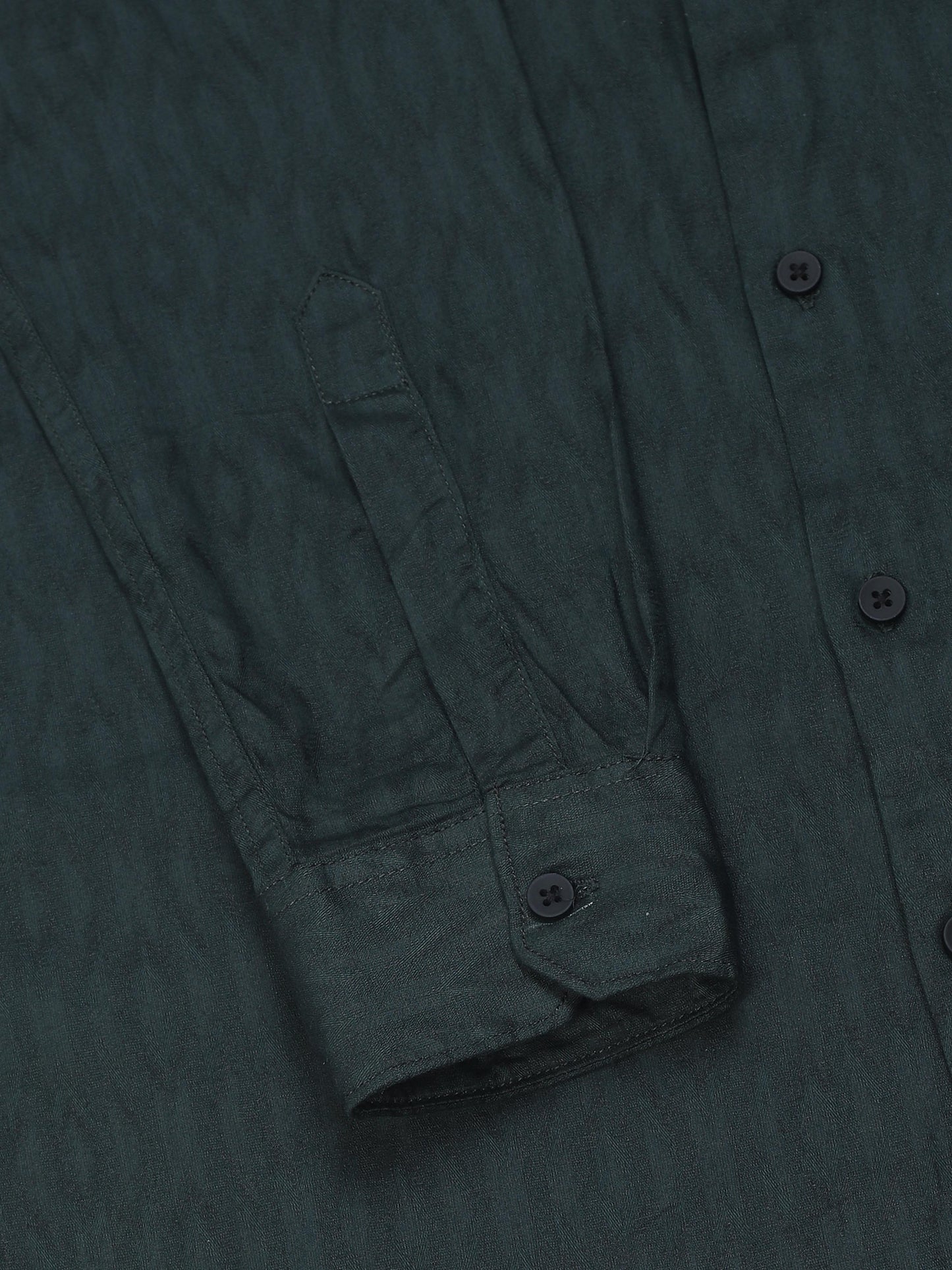 Brisbane Jungle green Jacquard shirt