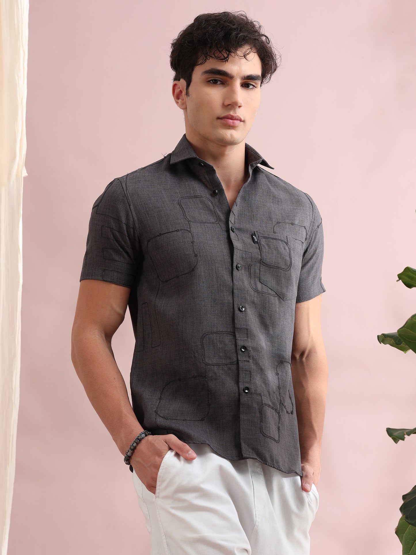 Bismarck Resene Baltic Sea Solid Shirt