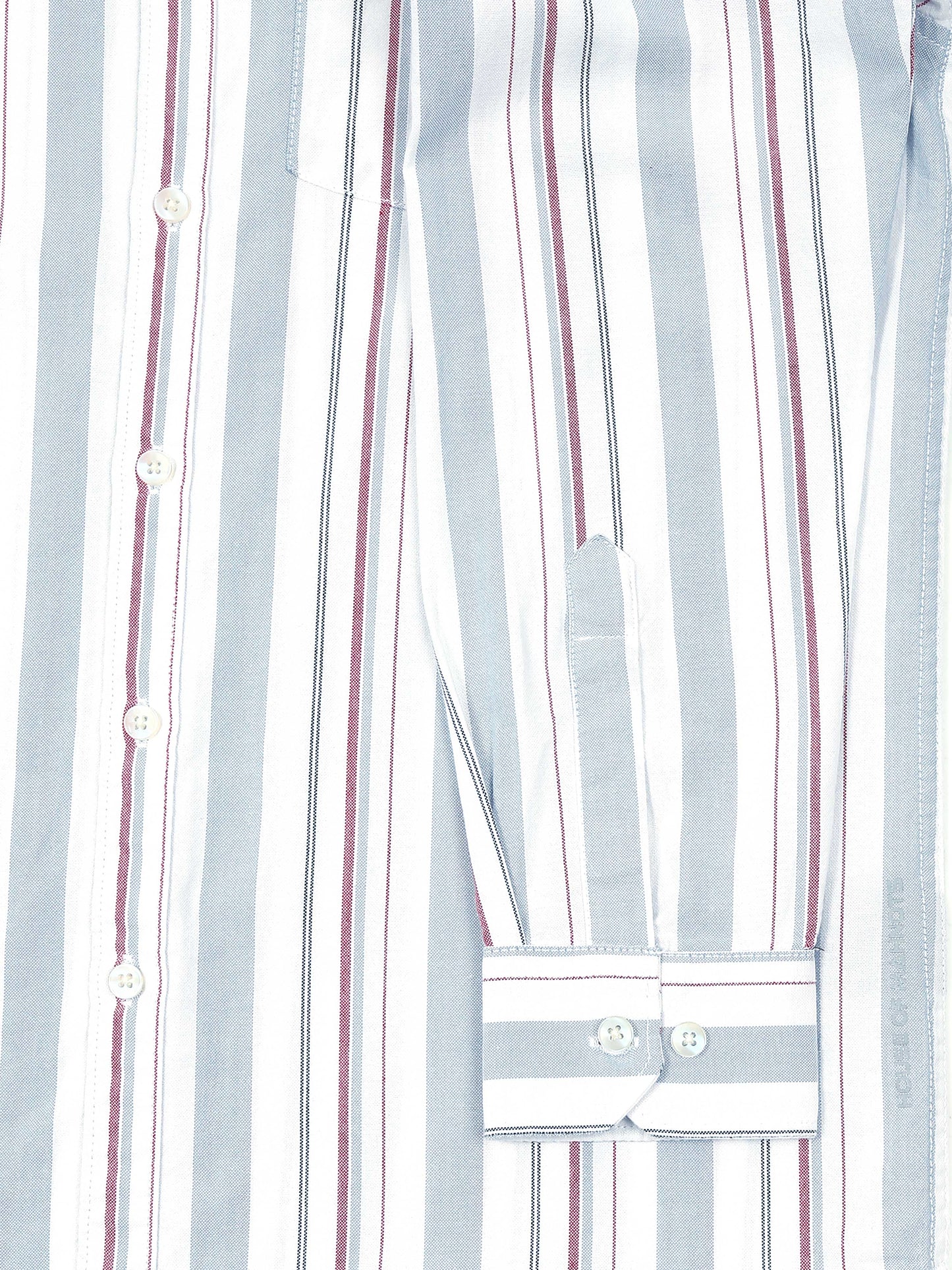 Gandia White & Blue Stripes Shirt