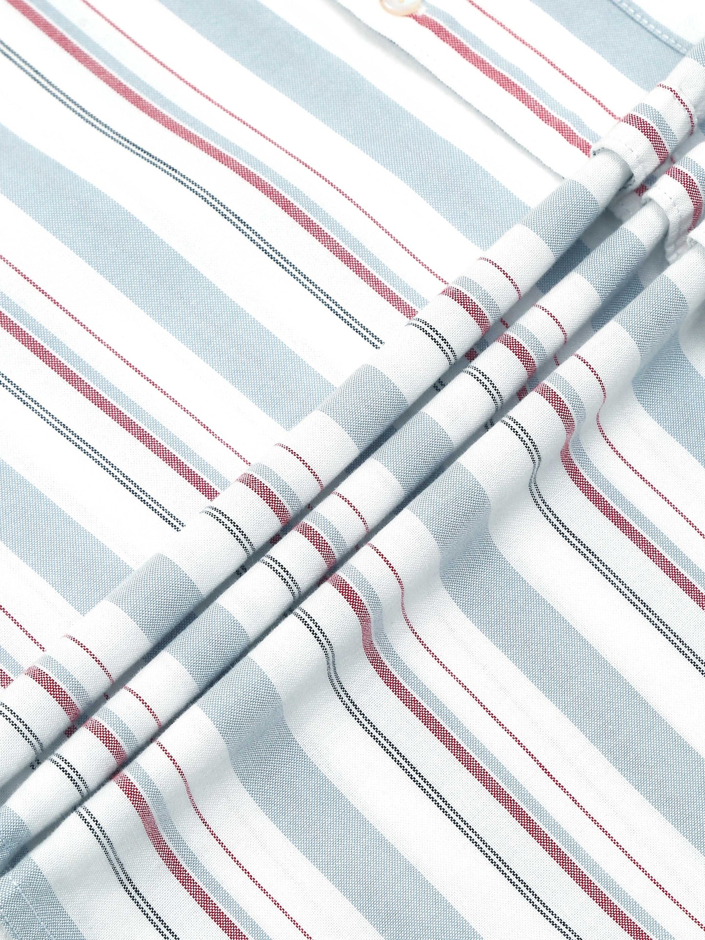 Gandia White & Blue Stripes Shirt