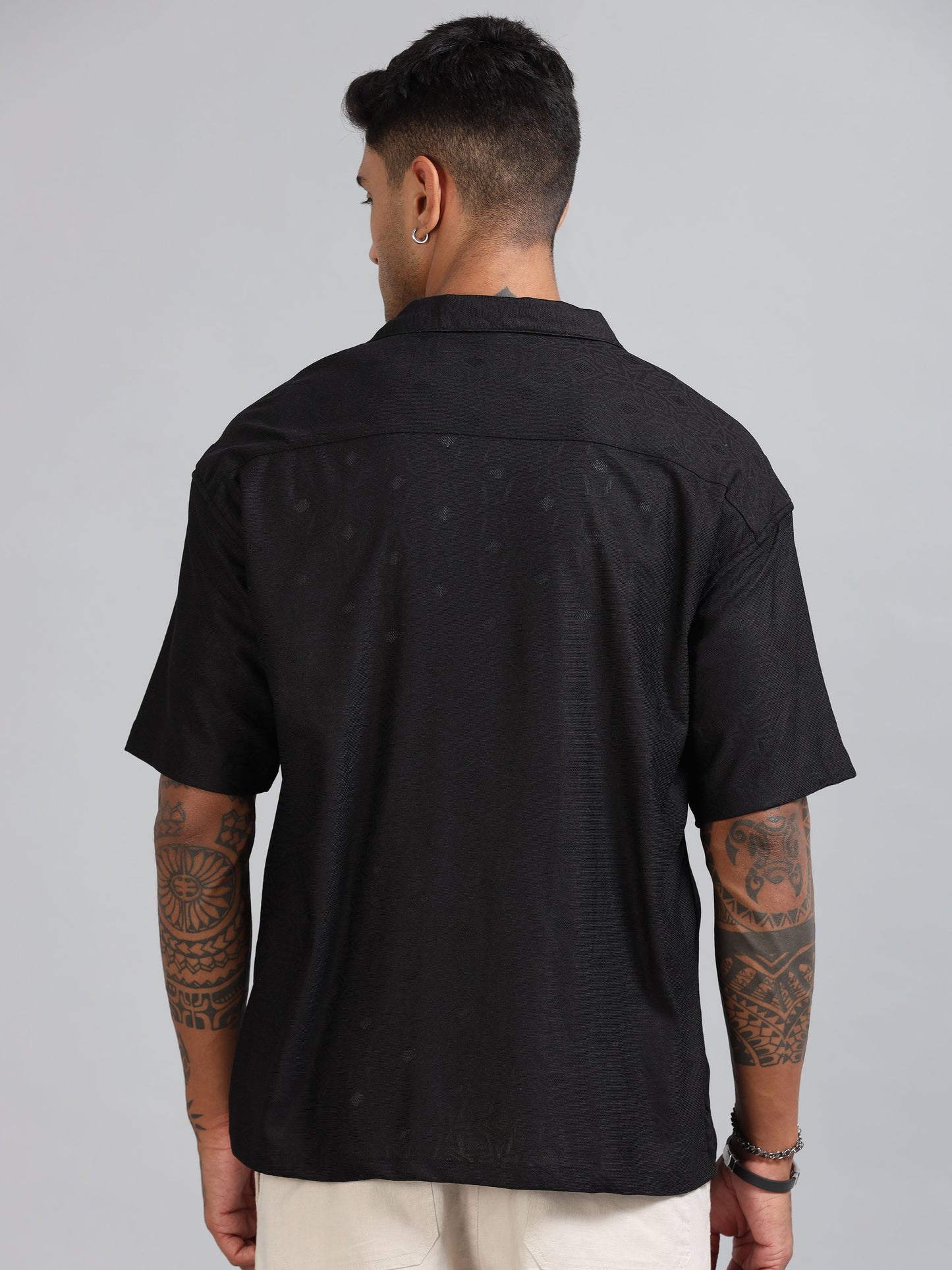 Jack Black Luster Oversized Printed Shirt