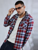 Freetown Red Check Hoodie Shirt