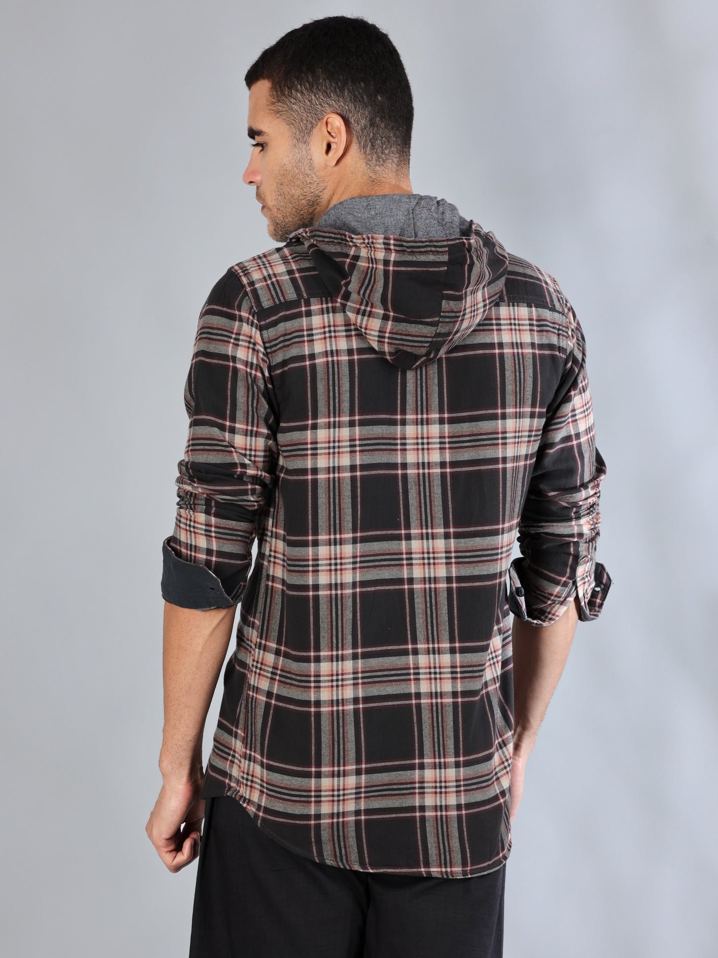Freetown Black Brown Check Shirt