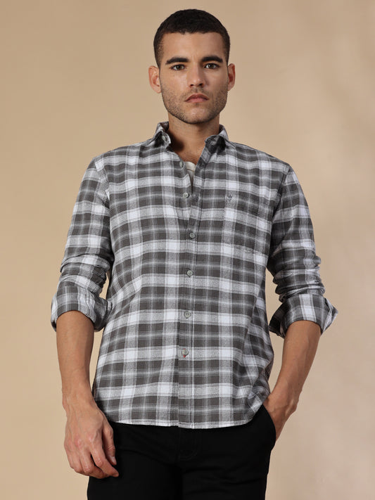 Scuderia Black Eel Check Shirt