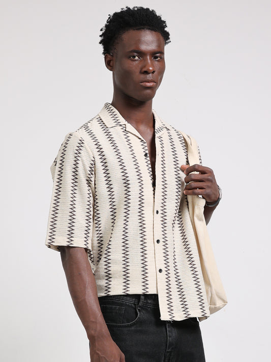 Jamaica Striped Shirt for Men