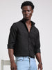 Norway Black textured Solid Shirt