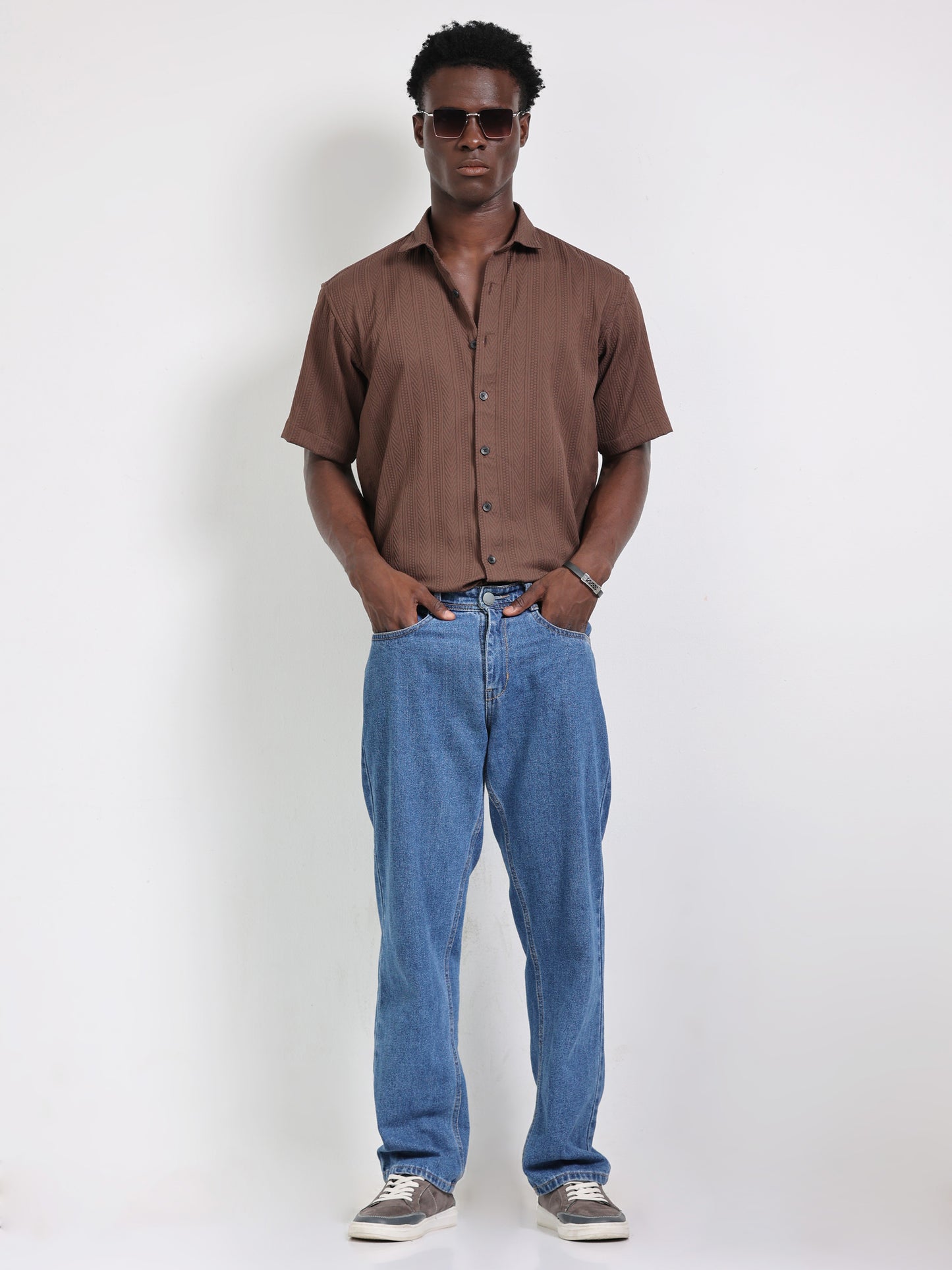 Nashville Brown Solid shirt