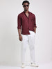 Bali Marron Solid shirt