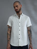 Greenland White Solid Shirt