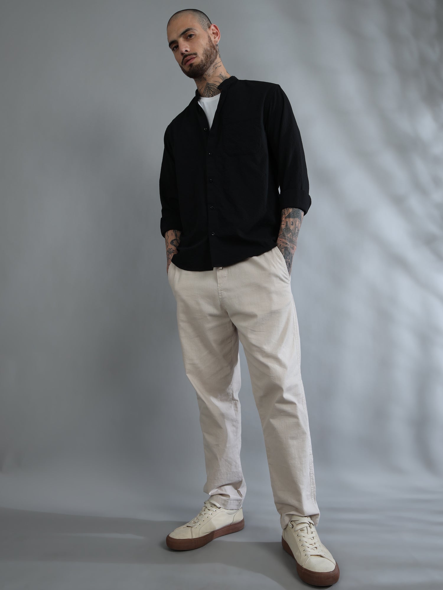 Muscovite Black Shirt for Men