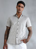 Greenland French Grey Solid Shirt