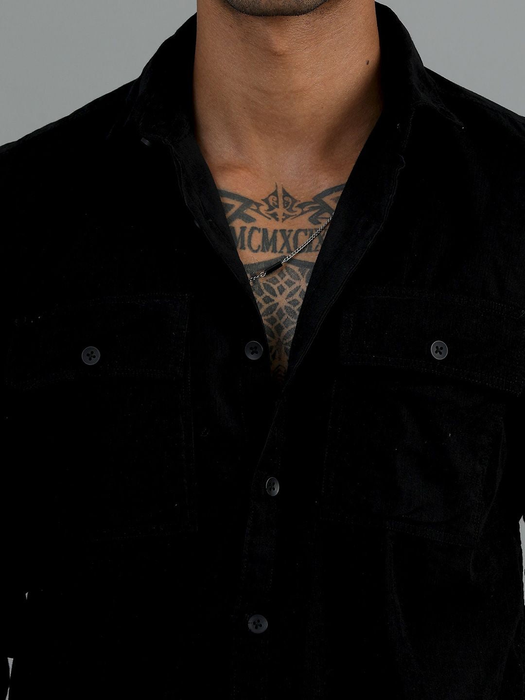 Vancouver Premium Cotton Corduroy Double Pocket Shirt