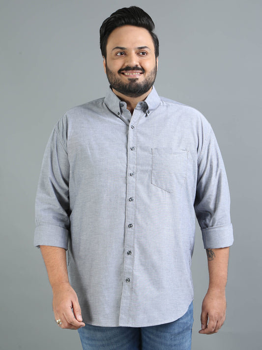 France Grey Goose Plus Size Solid Shirt