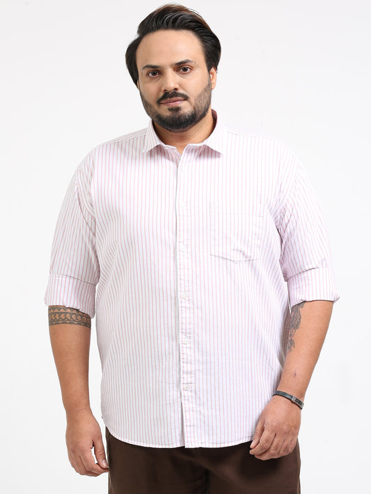 Gandia Plus Size Striped Shirt