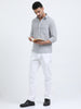 Venice Grey Striped Shirt