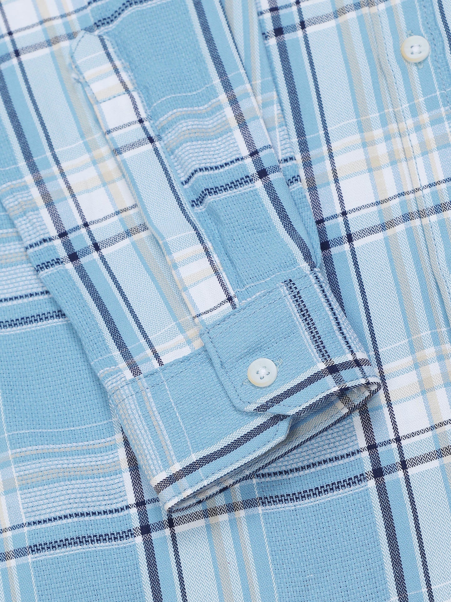Hanoi Rock blue Timeless Check Shirt