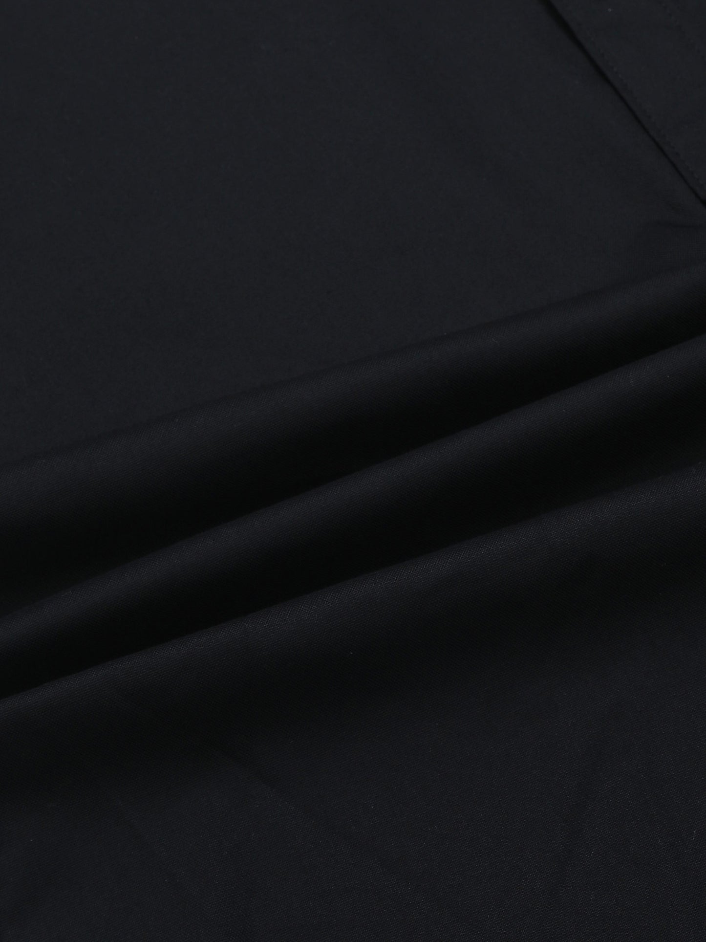 France Black Statement Solid Shirt