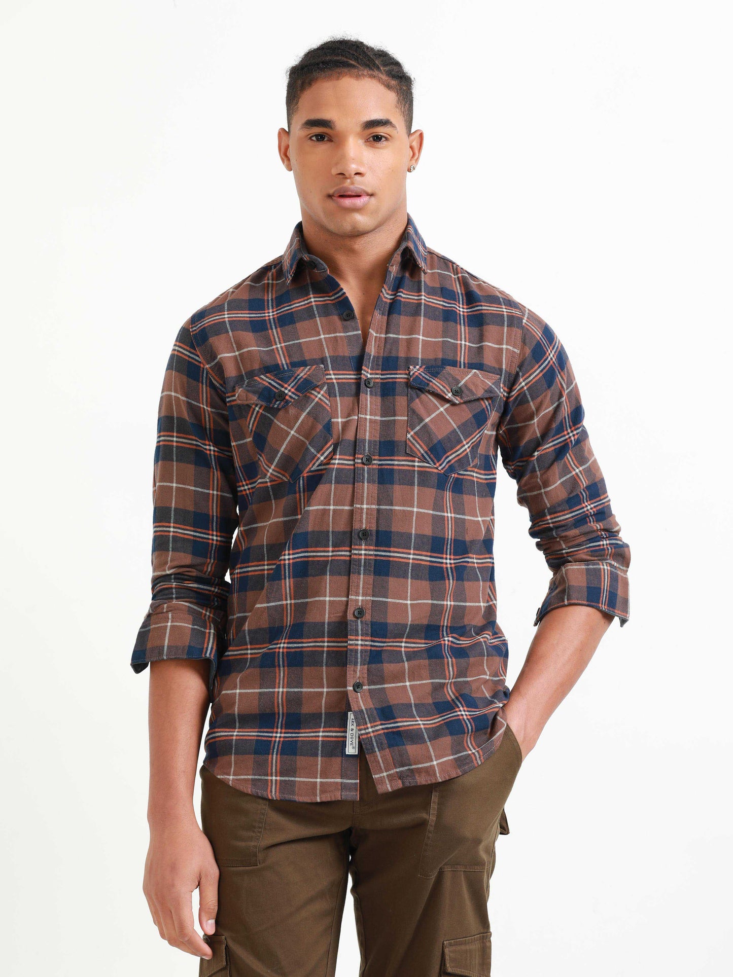 Freetown Copper Rose Check Shirt