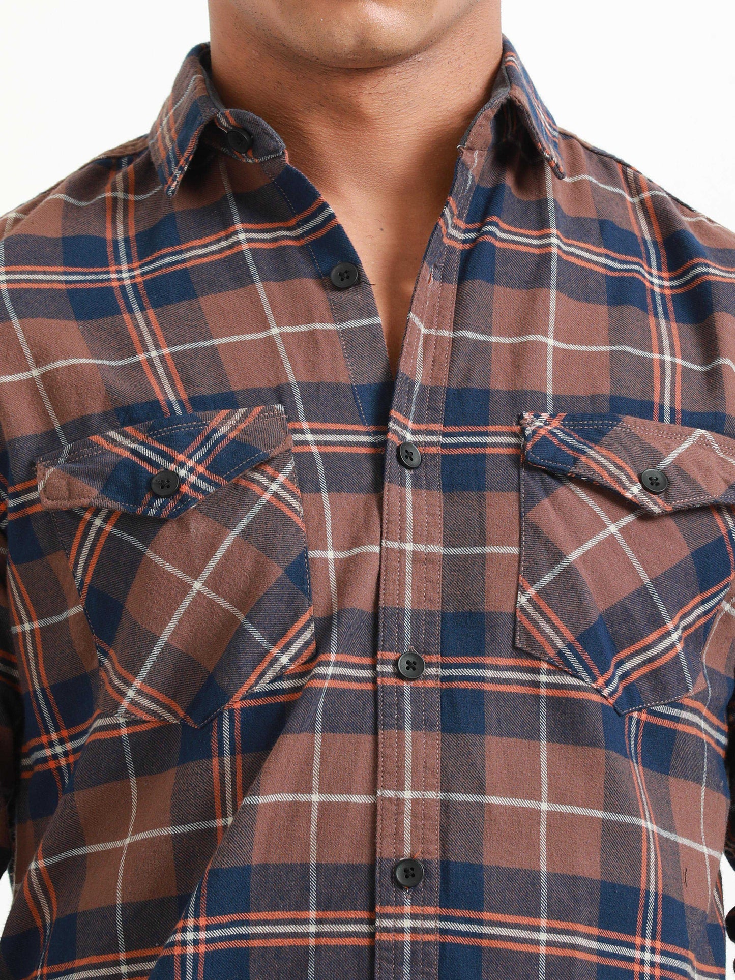 Freetown Copper Rose Check Shirt