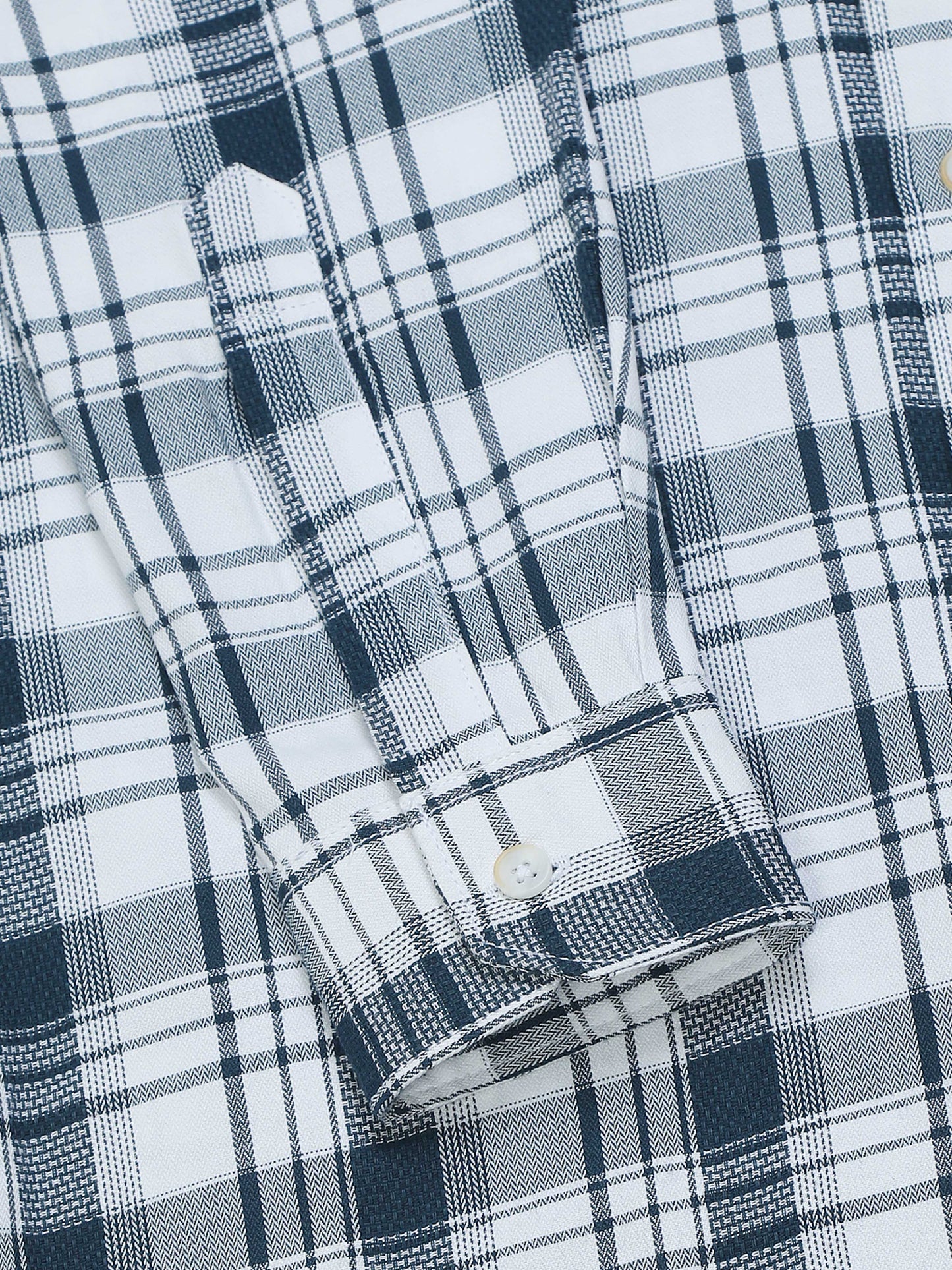 Hanoi Nile Blue Timeless Check Shirt