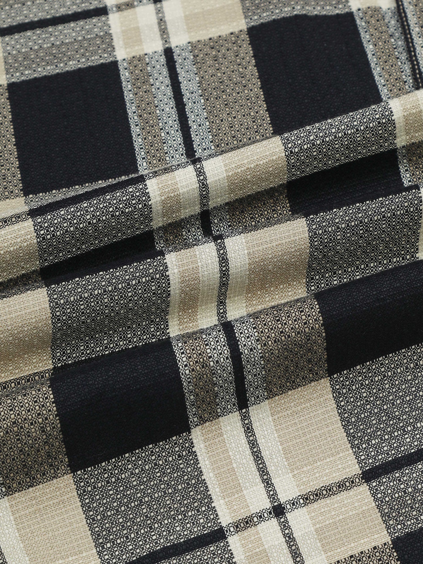 Aleppo Black beige Timeless check Shirt