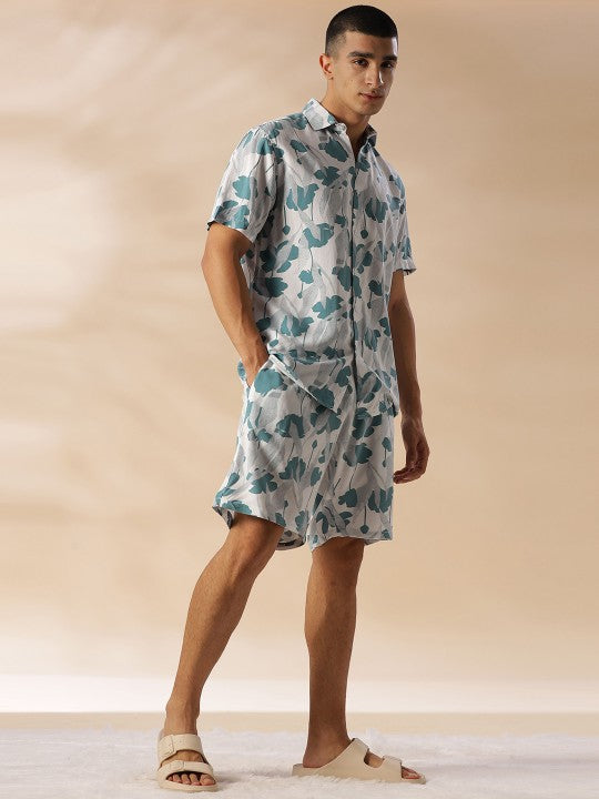 Argentina Marble Blue Co-Ord Set