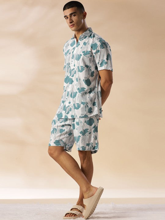 Argentina Marble Blue Co-Ord Set