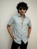 Greenland Grey Texture Solid Shirt