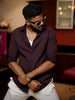 Dubai Wine Solid Shirt