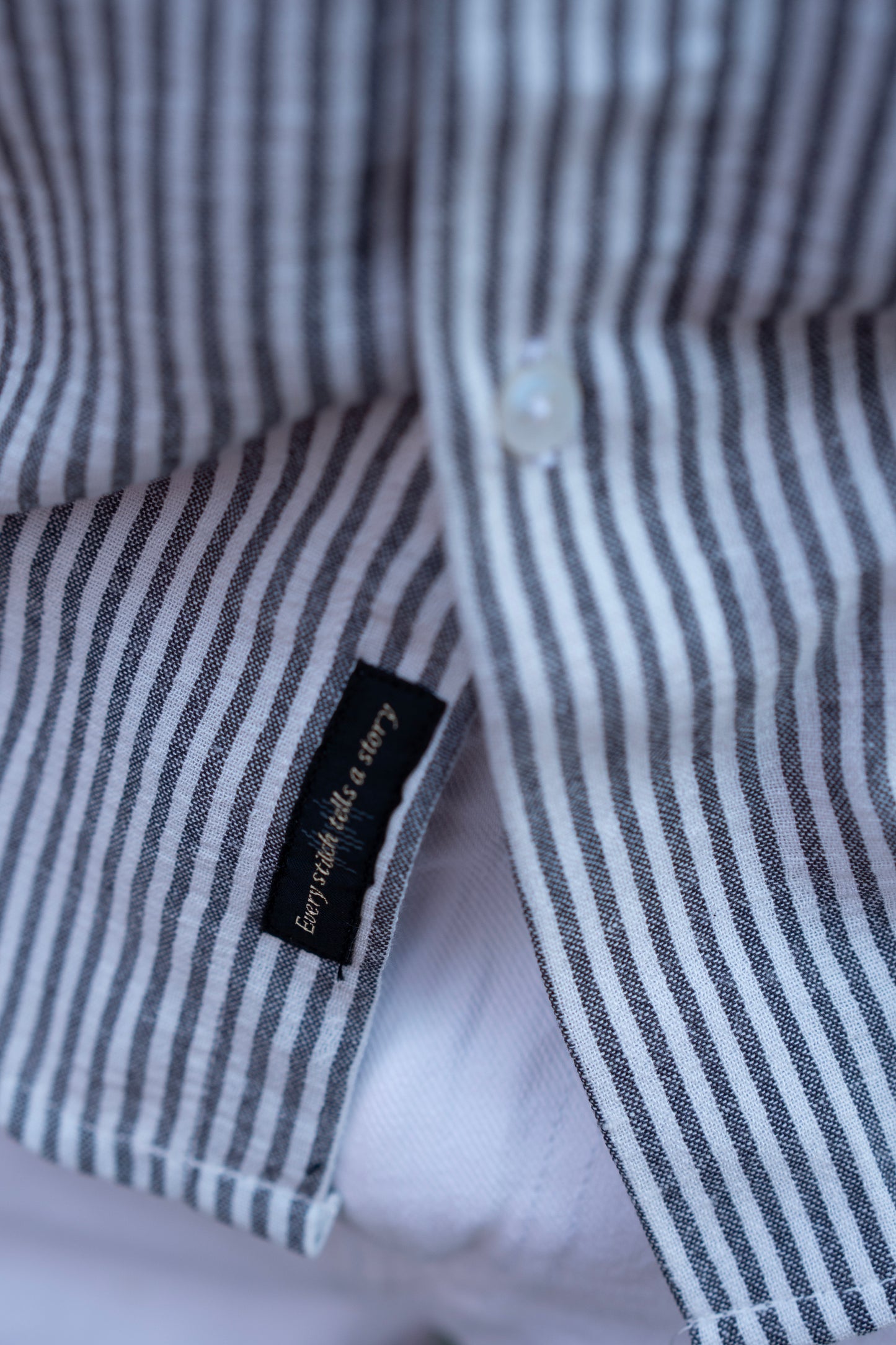 Venice Light White Striped Shirt
