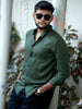 Bali Green Solid Shirt
