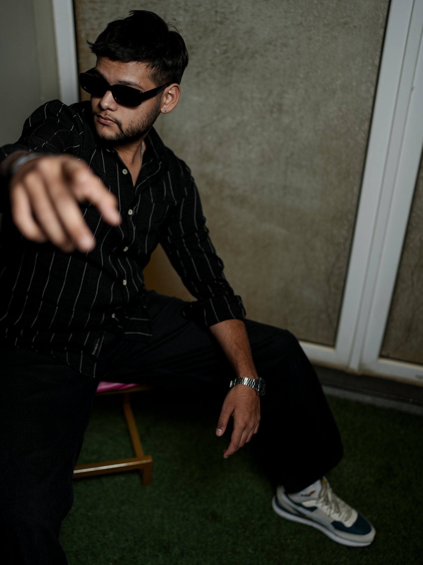 Dunkirk Black Stripe Shirt