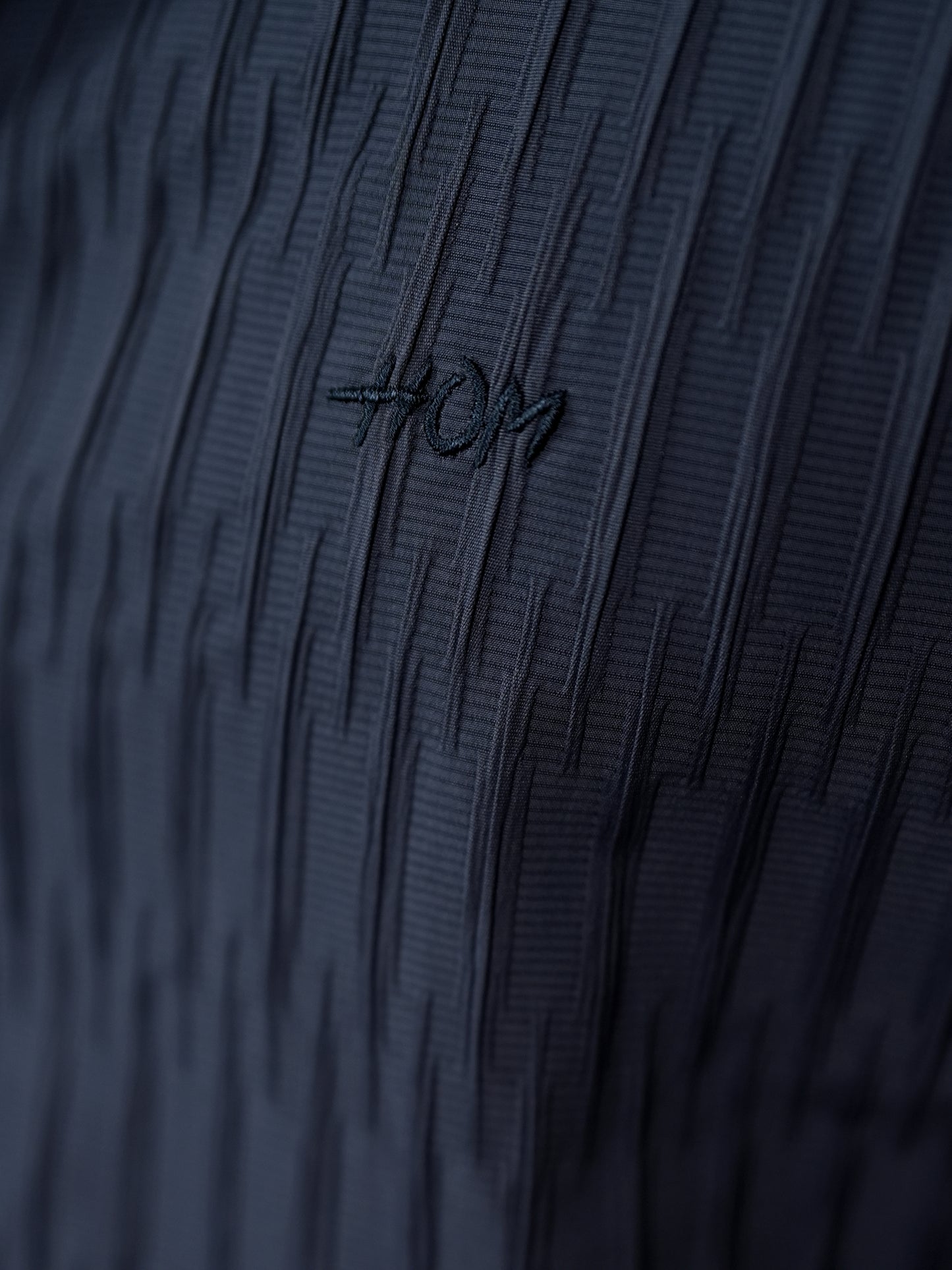 Grey Solid Textured Shirt for Men
