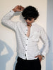 Daegu White Solid Shirt