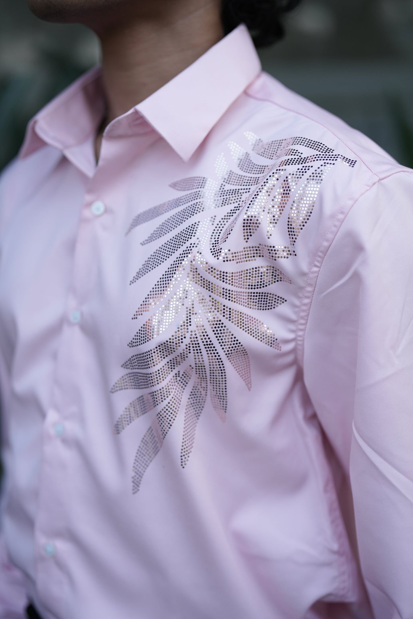 Oslo Pink Printed shirt